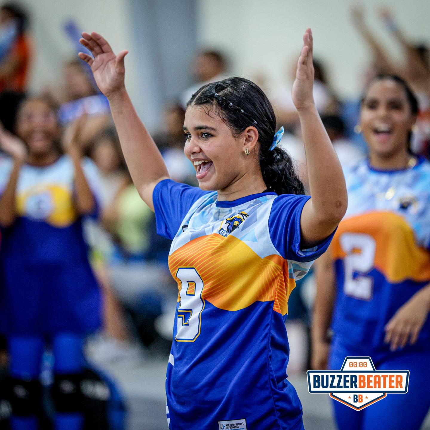 Estudiantes en actividades deportivas